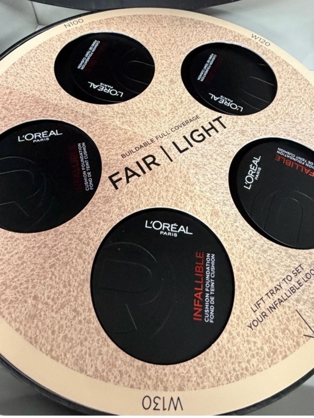 NWT L'Oréal Maybelline Infallible Cushion Foundation 6 shades PR - Picture 4 of 6